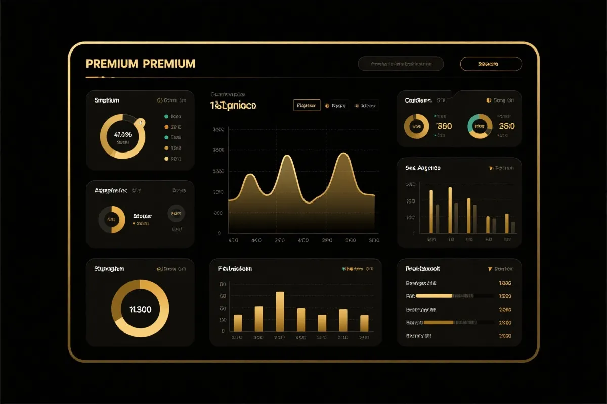赛事数据与看板示意图